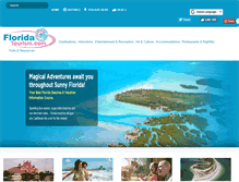 Tablet Screenshot of floridatourism.com